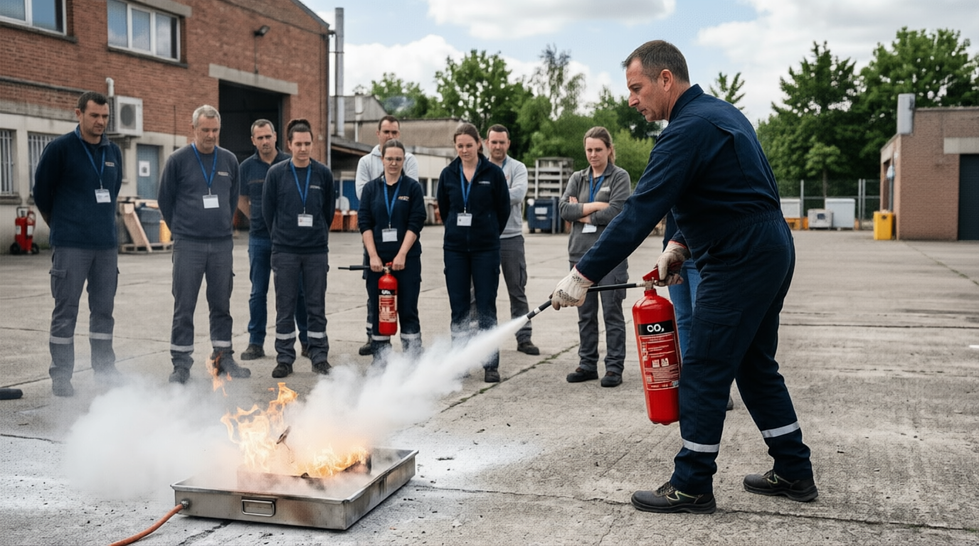 Formation manipulation extincteur Le Mans