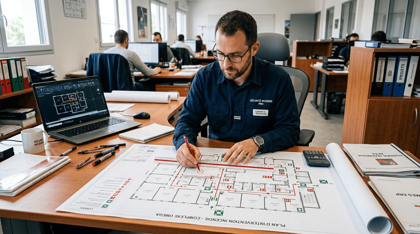 Plan intervention Le Mans